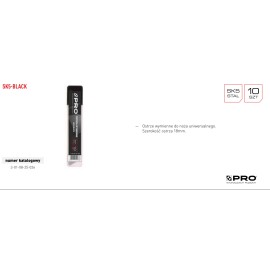 PRO Ostrza Wymienne Black 10szt.  SK5-BLACK 3-01-08-25-026