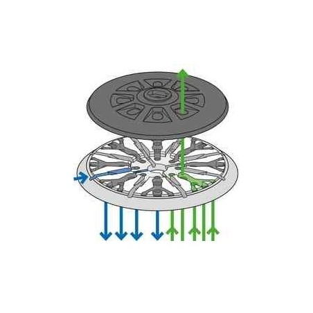 FESTOOL Talerz szlifierski 150mm ROTEX Miękki ST-STF D150/MJ2-FX-SW 202462