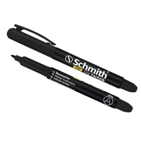 SCHMITH Marker Budowlany Czarny SMBP