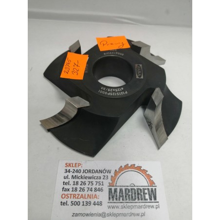 FABA Frez Do Ćwierćwałka P-101 HSS R-20 PRAWY 125x25/30 P101S125P0001