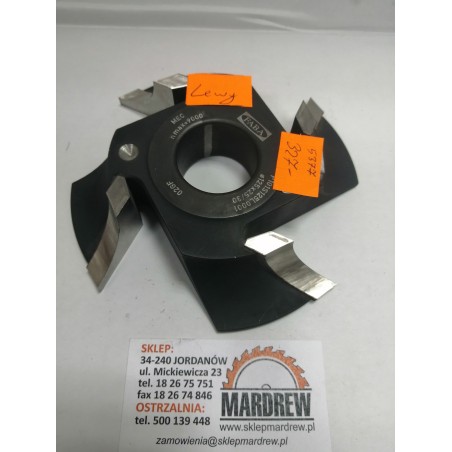 FABA Frez Do Ćwierćwałka P-101 HSS R-20 LEWY 125x25/30 P101S125L0001