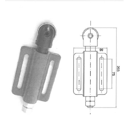 Docisk Sprężynowo Rolkowy DDF-01