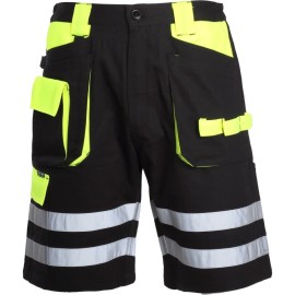 LAHTI PRO Spodenki Krótkie Czar-Żół. z Odbl. "S" L4070501
