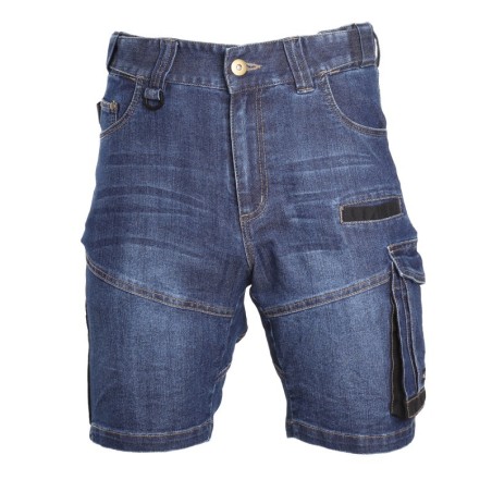 LAHTI PRO SPODENKI JEANSOWE KRÓTKIE, SLIM FIT "M" L4070702