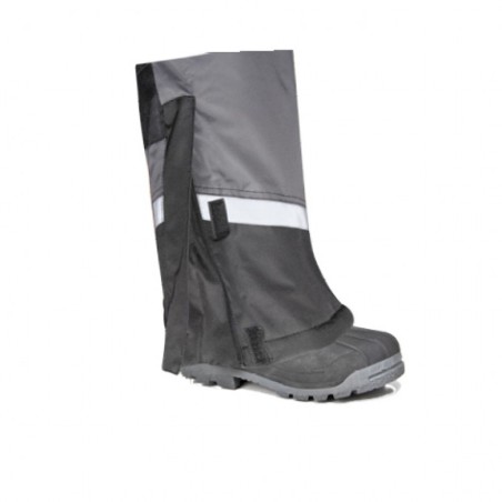 LAHTI PRO Spodnie Ociep Czarno-Szaro-Turkus Odblas L4101202