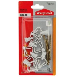 WKRĘT-MET Blister Kołek wkręt-Gips 8 fi10 NYL 3.5x6   7szt