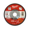 MILWAUKEE Tarcza do cięcia metalu fi 125x1 mm PRO+  (nr kat. 4932451487)