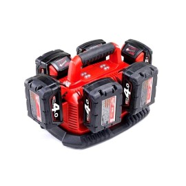 MILWAUKEE Multi Napięciowa Ładowarka NA 6 Akumulatorów M1418C6 4932430086 2
