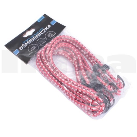 Guma do bagażu OŚMIORNICZKA 80cm 8-ramienna 4sz