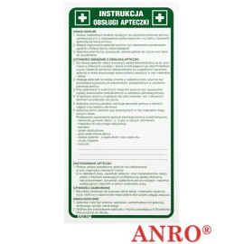 ANRO Znak Bezpieczeństwa Z-IB10-P-110x220