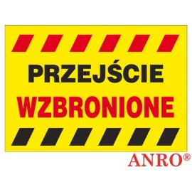 ANRO Znak Bezpieczeństwa Z-TB15-P-250x350