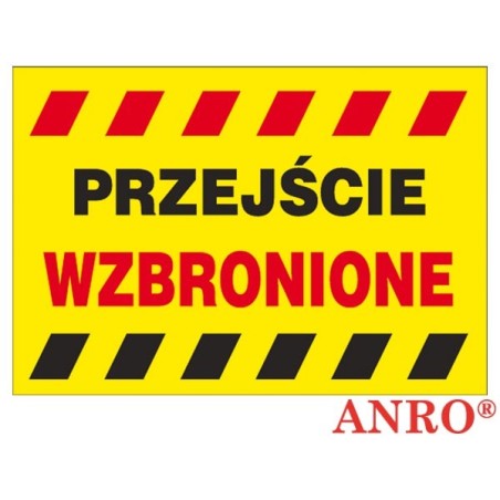 ANRO Znak Bezpieczeństwa Z-TB15-P-250x350