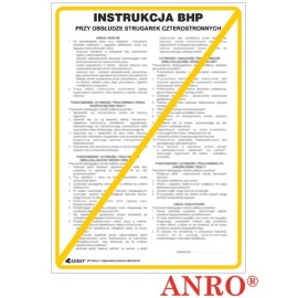 ANRO Znak Bezpieczeństwa ZZ-IBD08P250x350