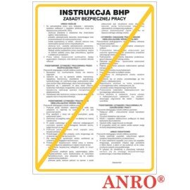 ANRO Znak Bezpieczeństwa ZZ-IB02P250x350