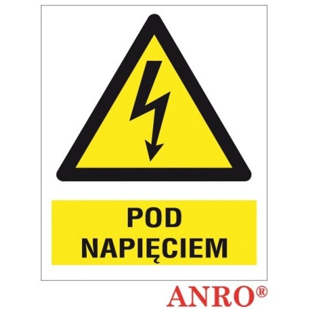 ANRO Znak Bezpieczeństwa ZZ-2EOAP105x148