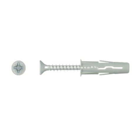 RAWLPLUG Kołek rozporowy UNO FI10 z wkrętem 5,0x40mm 100szt. (UNO-10+540)