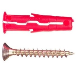 RAWLPLUG Kołek rozporowy UNO FI6 z wkrętem 4,0x30mm 100szt. (UNO-06+430)