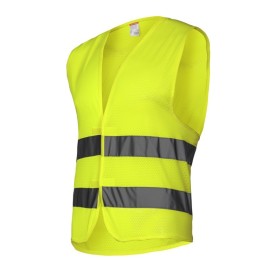 LAHTI PRO KAMIZELKA SIATKOWA Z PASAMI ODBLASKOWYMI ŻÓŁTA XL L4130504