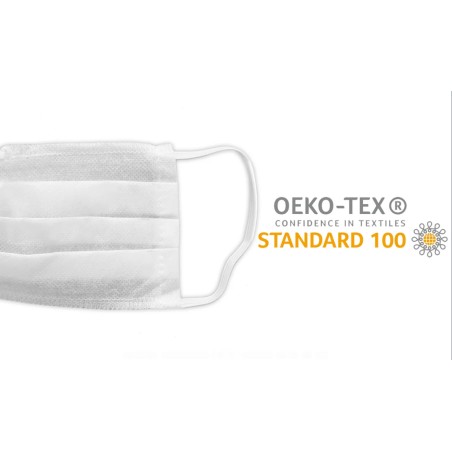 MASECZKA OEKO-TEX certyfikat MASKA Bawełniana Szara