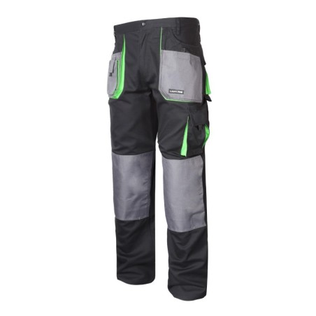LAHTI PRO Spodnie Ochronne Do Pasa Czarno-Zielone S L4050648