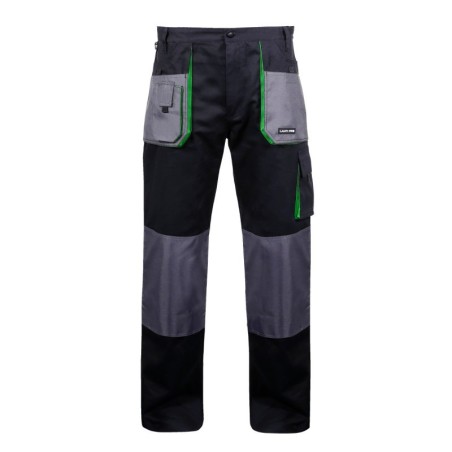LAHTI PRO Spodnie Ochronne Do Pasa Czarno-Zielone 2L L4050654