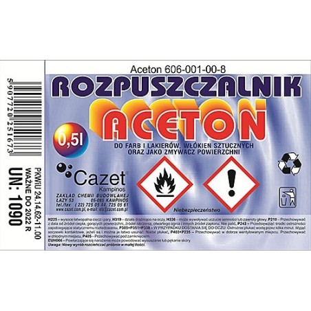 Aceton 5l CAZET