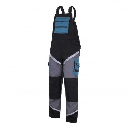 LAHTI PRO Ogrodniczki Ochronne Z Pasami Odblaskowym 2XL L4060205