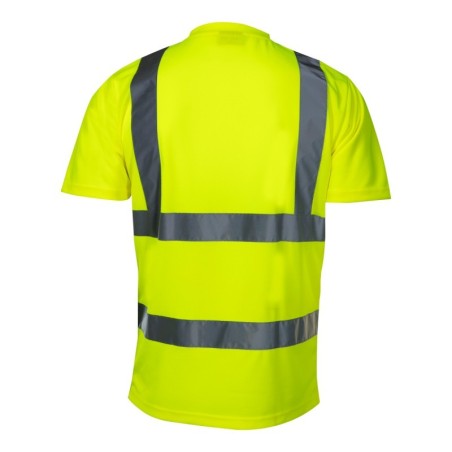 LAHTI PRO Koszulka T-Shirt Ostrzegawcza Żółta L L4020803