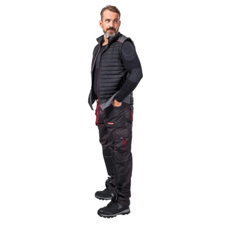 LAHTI PRO Spodnie Ochronne Do Pasa Ciemne 3XL LPSR0160