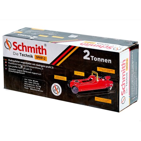 SCHMITH Podnośnik Hydrauliczny Niski Profil 2T SPHP-2