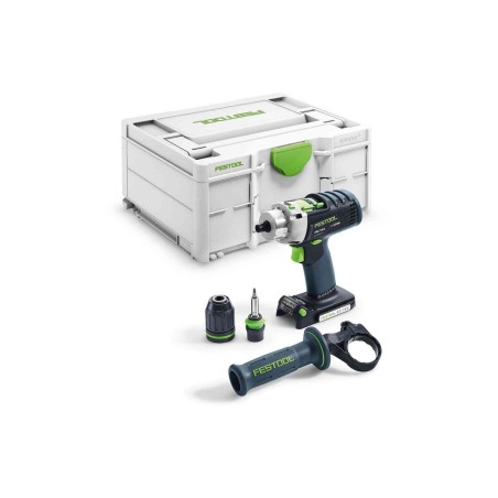 xFESTOOL 18V Akumulatorowa udarowa wiertarko-wkrętarka PDC 18/4 Li-Basic Festool 576466