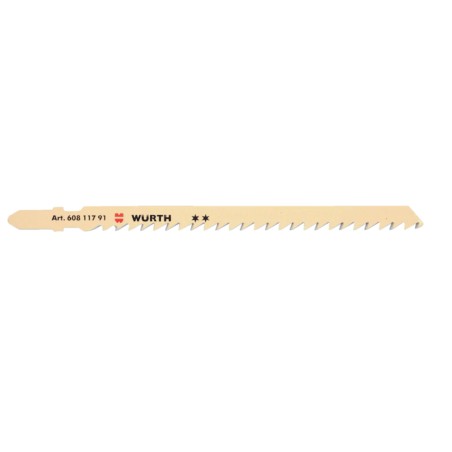 WURTH Brzeszczot do Cięcia Drewna i Płyt 5szt 104/4 060811791