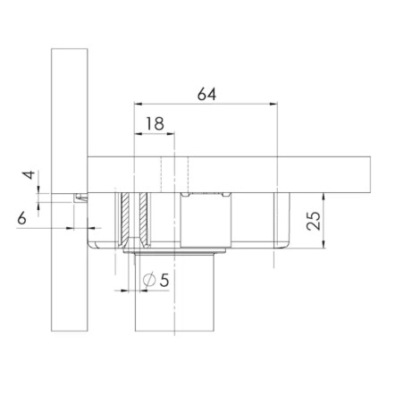 WURTH Nóżka Meblowa Regulowana EV-S 100mm 0683370301