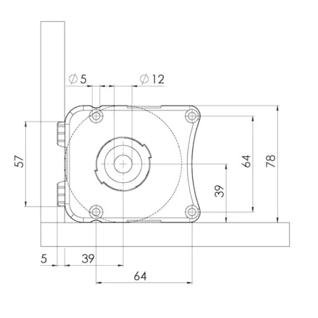 WURTH Nóżka Meblowa Regulowana EV-S 100mm 0683370301