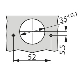 WURTH Zawias TS-CLICKON-110-H-BP-C00 F028138701 2