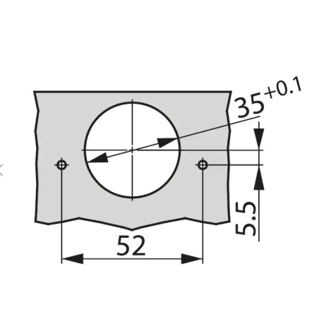WURTH Zawias T-CLICKON-110-H-BP-C00 F045138639