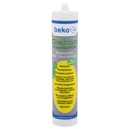 BEKO Klej Uszczelniacz Hybrydowy Gekon 310m Czarny 2453102