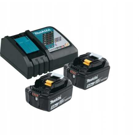 MAKITA Zestaw COMBO 18V Szlifierka+ Wkrętarka 2x 5Ah  DGA506 + DLX2255TJ