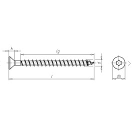 WURTH Wkręt ASSY 3.0 AW20 (A2K) 3.5x20 1000szt. 017003520