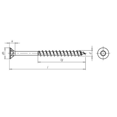 xWURTH Wkręt ASSY 3.0 AW20 (A2K) 4x70 200szt. 017014070