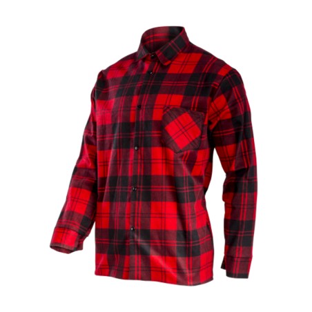 LAHTI PRO Koszula Flanelowa CZERWONA L L4180903