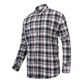 LAHTI PRO Koszula Flanelowa Szaro-Czarna L L4180403