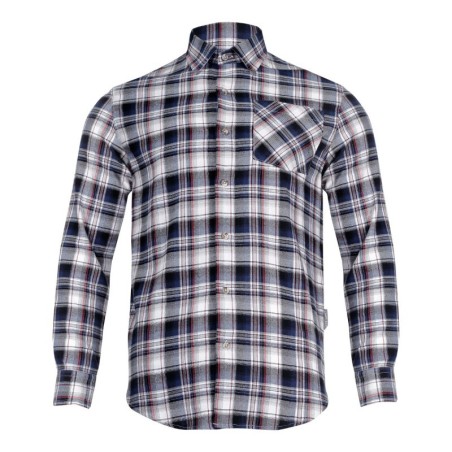 LAHTI PRO Koszula Flanelowa Szaro-Czarna L L4180403
