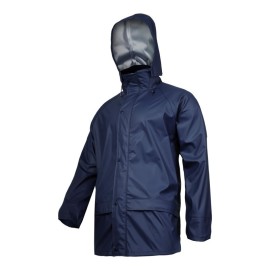 LAHTI PRO Kurtka Przeciwdeszczowa Granatowa S L4091701