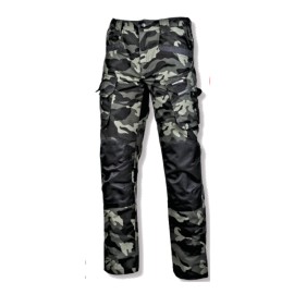 LAHTI PRO Spodnie Moro Ziel. Bojówki ze Wzmoc. SLIM FIT M L4051902
