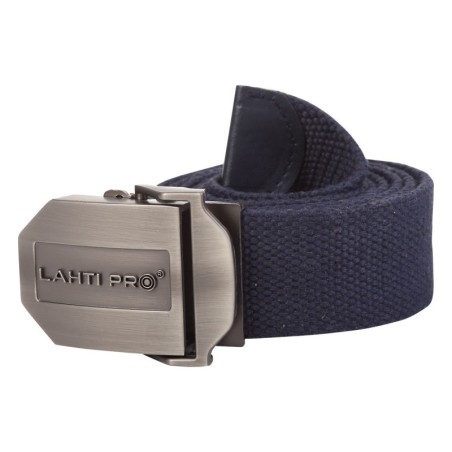 LAHTI PRO Pasek do Spodni Parciany GRANATOWY L9020300