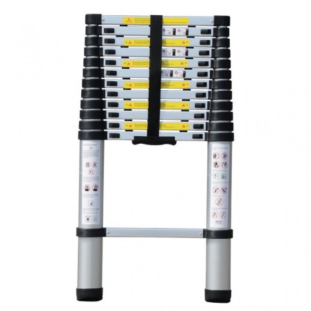 XL-TOOLS Drabina Teleskopowa 1x9 2.6m 150kg EN131 DTT19
