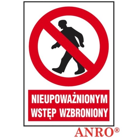 ANRO Znak Bezpieczeństwa Z-02Z1-FS-220X300