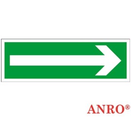 ANRO Znak Bezpieczeństwa Z-1E-LP-100x300 FLUO