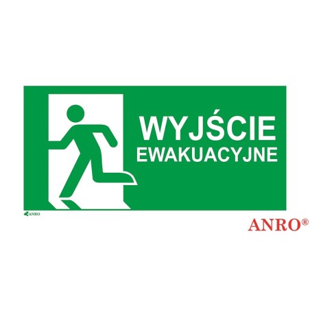 ANRO Znak Bezpieczeństwa Z-E001-5PT150x300
